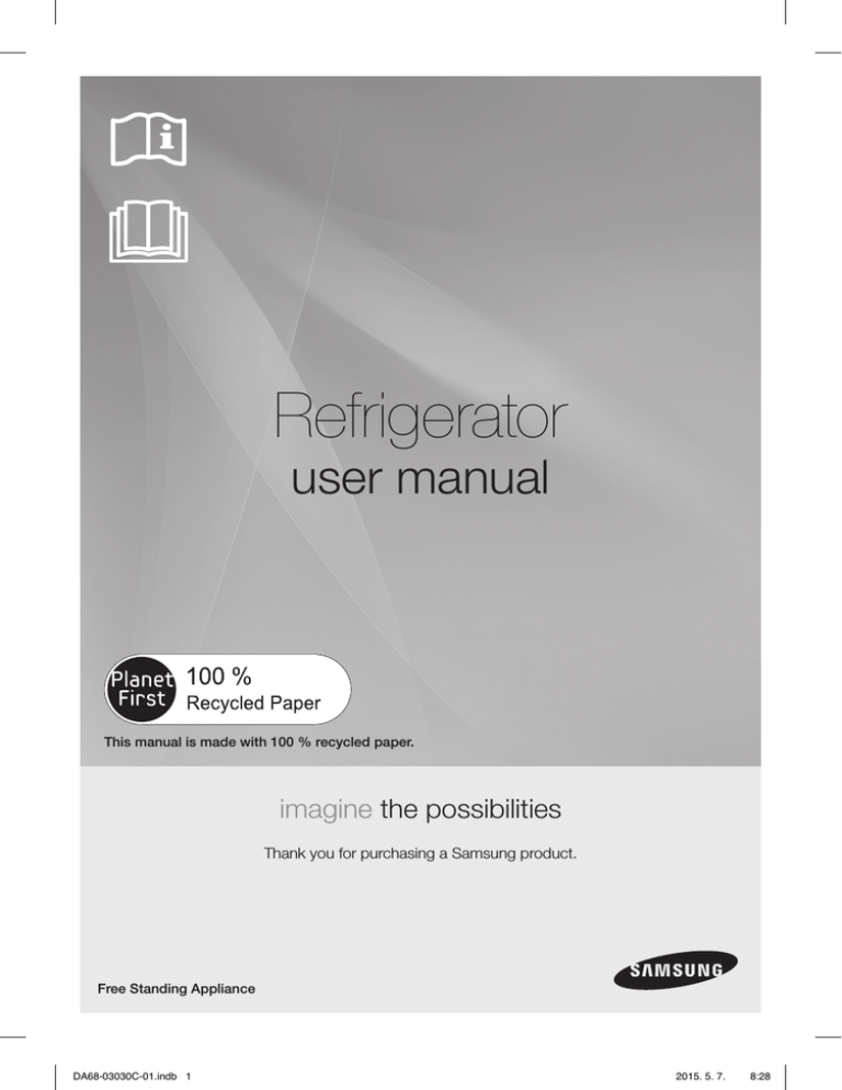 Samsung AW4-4D FDSR User manual Samsung AW4-4D FDSR User manual