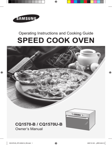 Samsung CQ1570-B User manual Samsung CQ1570-B User manual