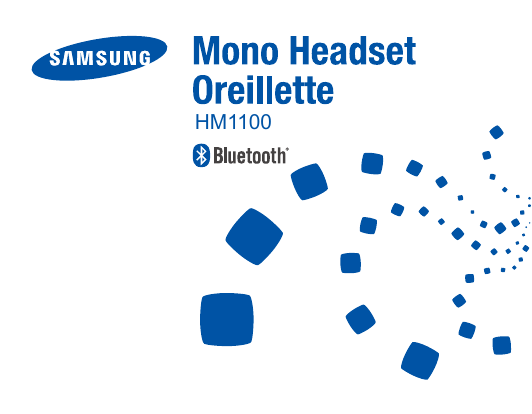 Samsung BHM1100 User manual Samsung BHM1100 User manual