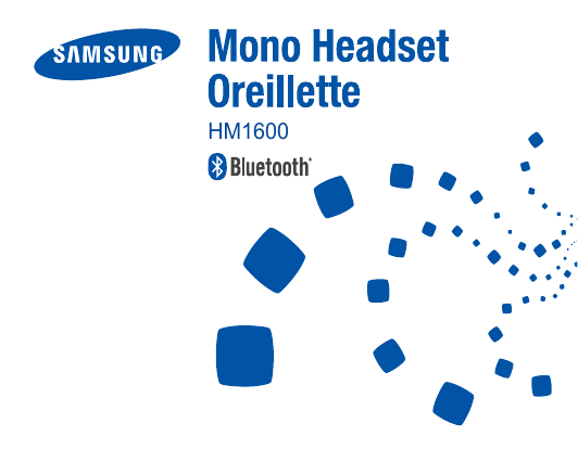 Samsung BHM1600 User manual Samsung BHM1600 User manual