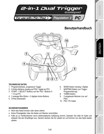 Benutzerhandbuch - CONRAD Produktinfo. Benutzerhandbuch - CONRAD Produktinfo.