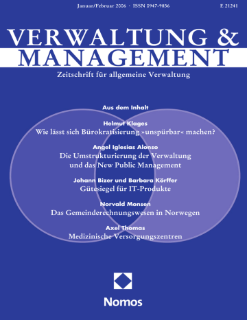 Das ganze Heft als PDF-Datei - Verwaltung & Management (VM Das ganze Heft als PDF-Datei - Verwaltung & Management (VM