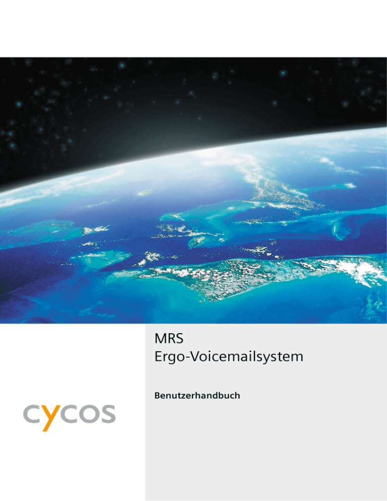 MRS Ergo-Voicemailsystem MRS Ergo-Voicemailsystem