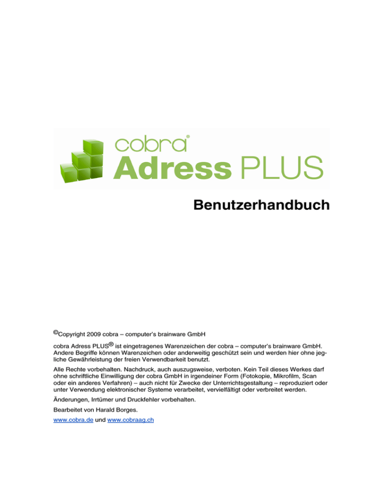 Benutzerhandbuch Benutzerhandbuch