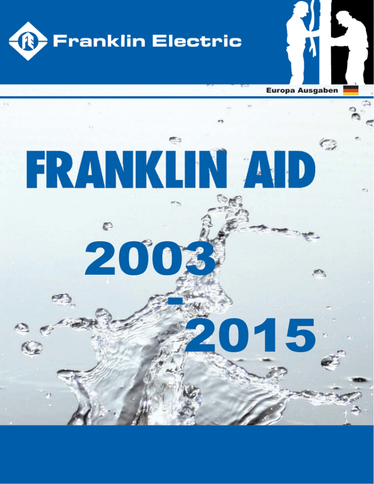 AID - Franklin Electric Europa AID - Franklin Electric Europa