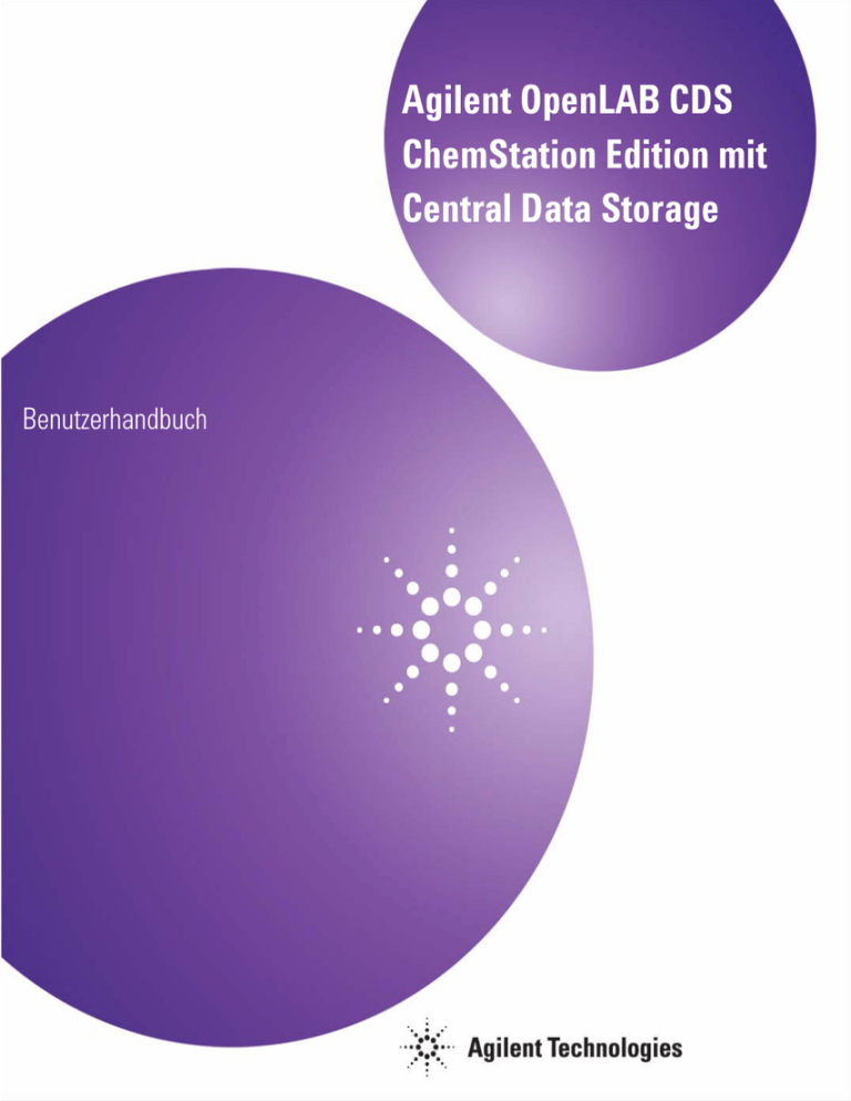 Verwenden von ChemStation mit zentraler Verwenden von ChemStation mit zentraler