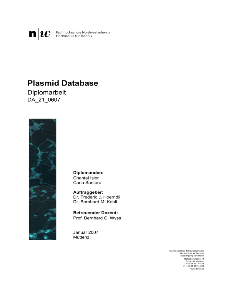Plasmid Database Plasmid Database