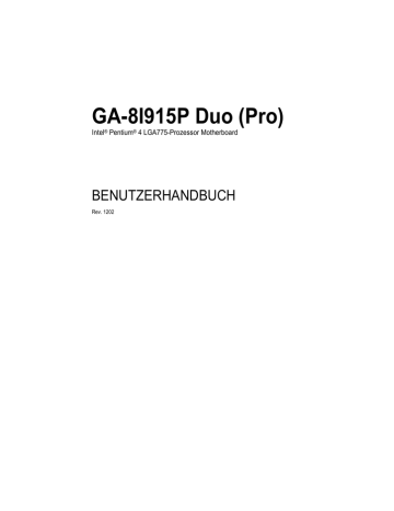 GA-8I915P Duo (Pro) | Manualzz
