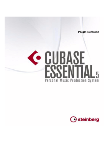 Cubase Essential – PlugIn-Referenz | Manualzz Cubase Essential – PlugIn-Referenz | Manualzz