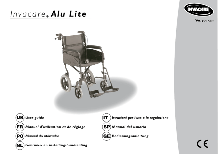 Invacare® Alu Lite Invacare® Alu Lite