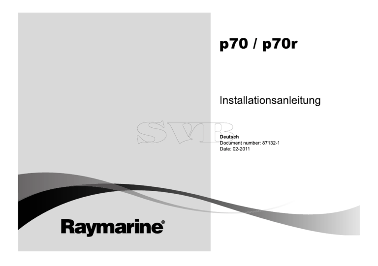 : Raymarine - Autopilot-Panels p70 / p70R, at www.SVB.de : Raymarine - Autopilot-Panels p70 / p70R, at www.SVB.de