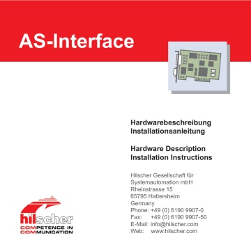 Installation of the CIF Device Driver Installation of the CIF Device Driver