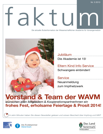Vorstand & Team der WAVM - Gesunde Vorstand & Team der WAVM - Gesunde