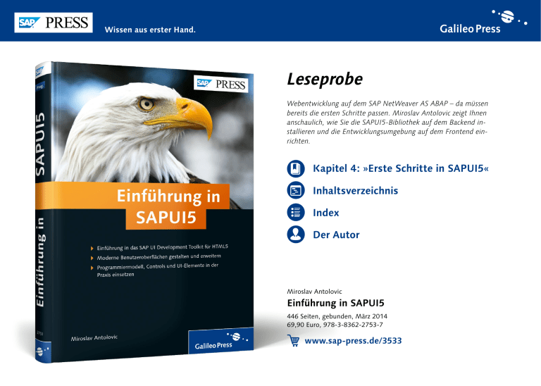 Leseprobe - bsc solutions & Co. KG Leseprobe - bsc solutions & Co. KG