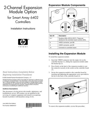 2-Channel Expansion Module Option - Hewlett 2-Channel Expansion Module Option - Hewlett