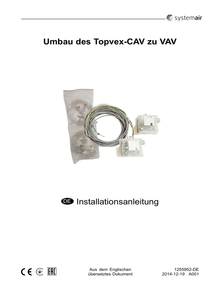 Topvex_VAV_conversion_I_1255952_DE_A5 Topvex_VAV_conversion_I_1255952_DE_A5