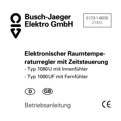 Busch-Jaeger Elektro - Busch Busch-Jaeger Elektro - Busch