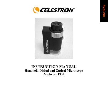 Celestron Hheld Digital  Optical Microscope manual | Manualzz