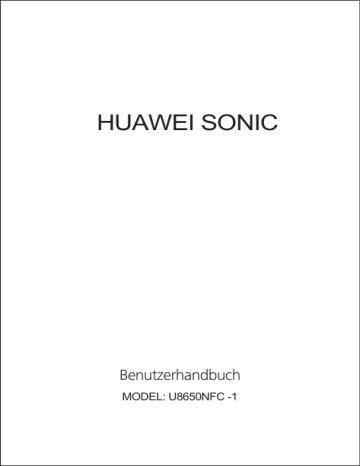 HUAWEI SONIC - Altehandys.de HUAWEI SONIC - Altehandys.de