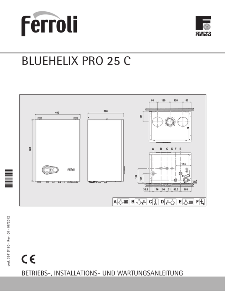 Anleitung BLUEHELIX PRO 25 C Anleitung BLUEHELIX PRO 25 C