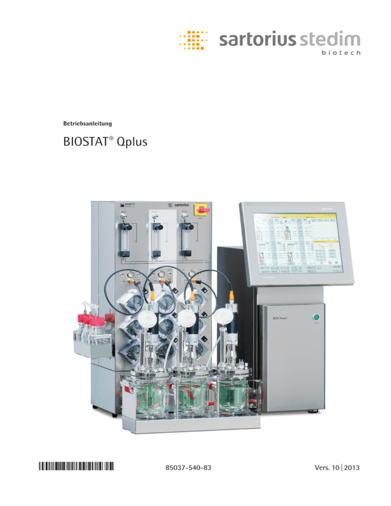 BIOSTAT ® Qplus BIOSTAT ® Qplus