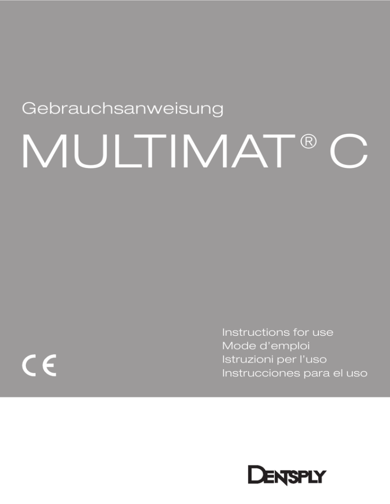 Gebrauchsanweisung Gebrauchsanweisung