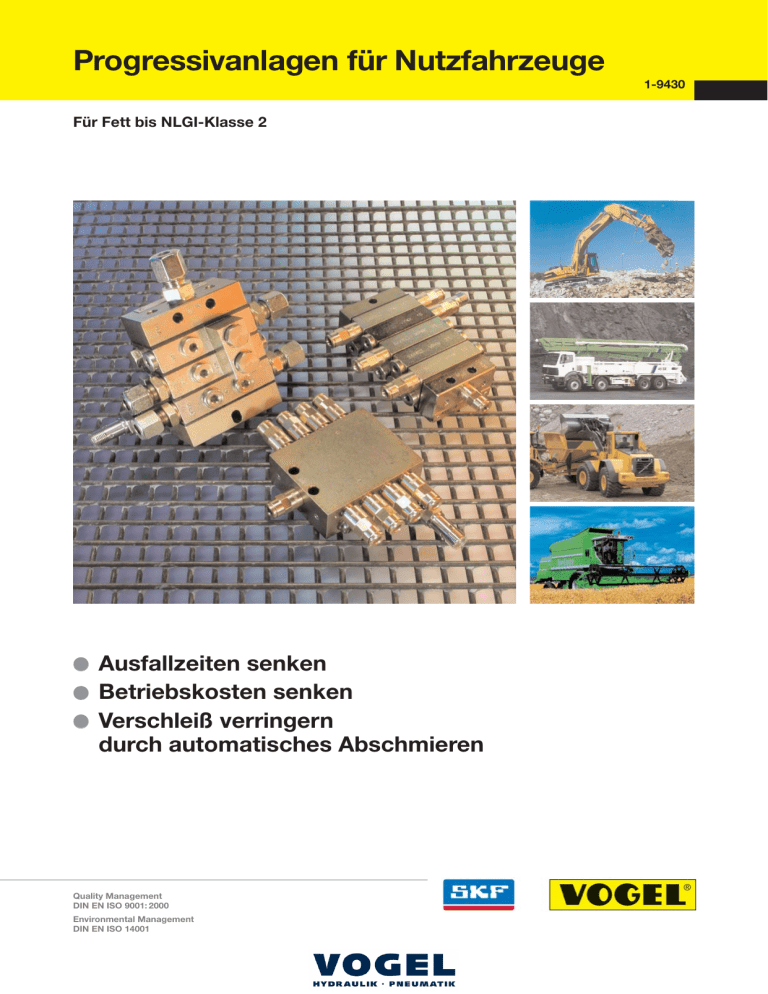 Progressivanlagen für Nutzfahrzeuge Progressivanlagen für Nutzfahrzeuge
