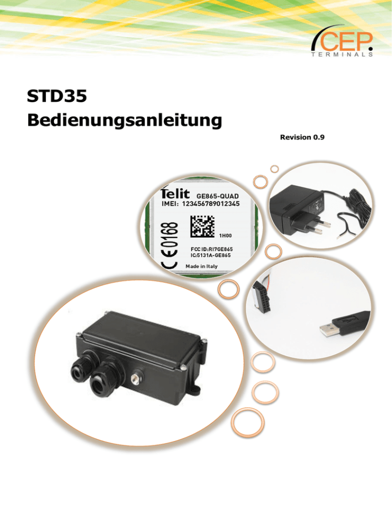STD35 Bedienungsanleitung STD35 Bedienungsanleitung