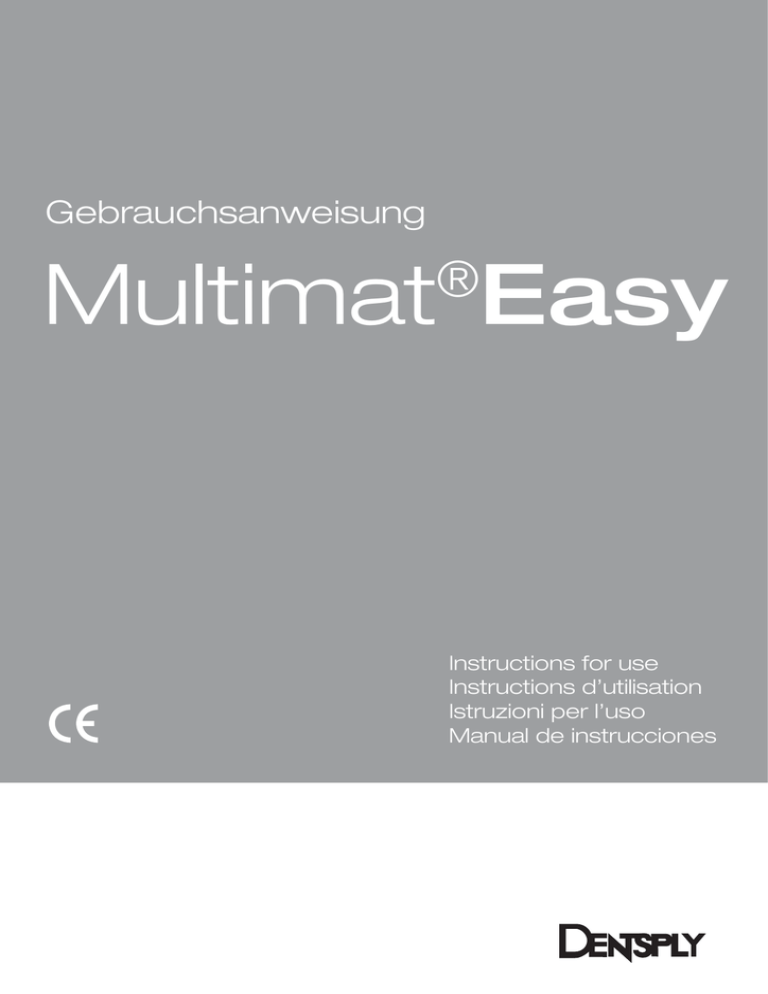 Gebrauchsanweisung Gebrauchsanweisung
