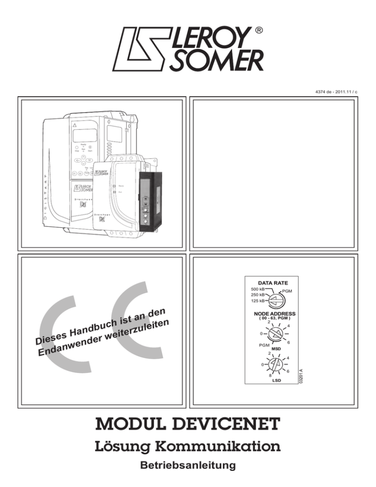 MODUL DEVICENET MODUL DEVICENET
