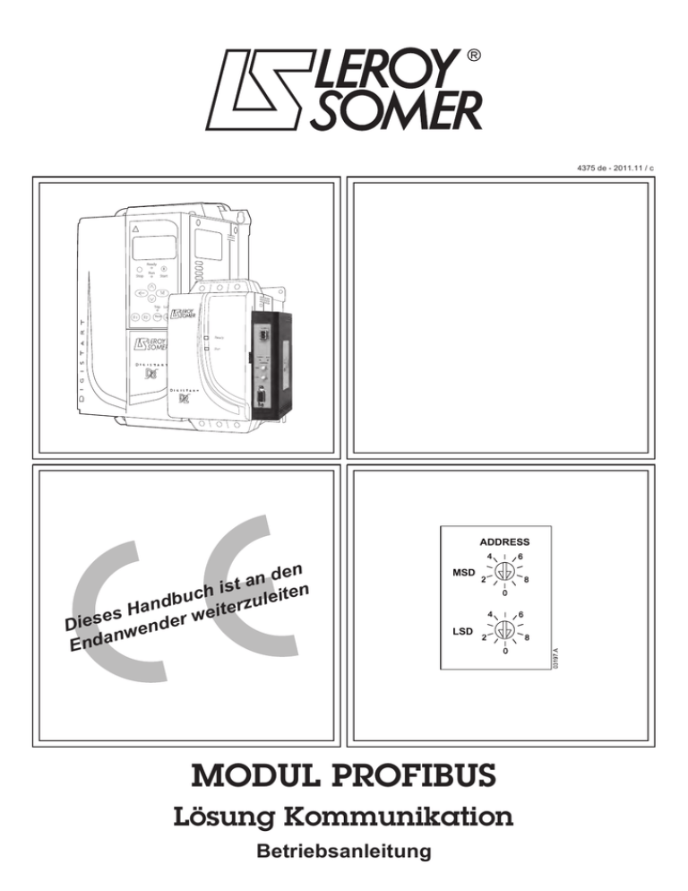 MODUL PROFIBUS MODUL PROFIBUS