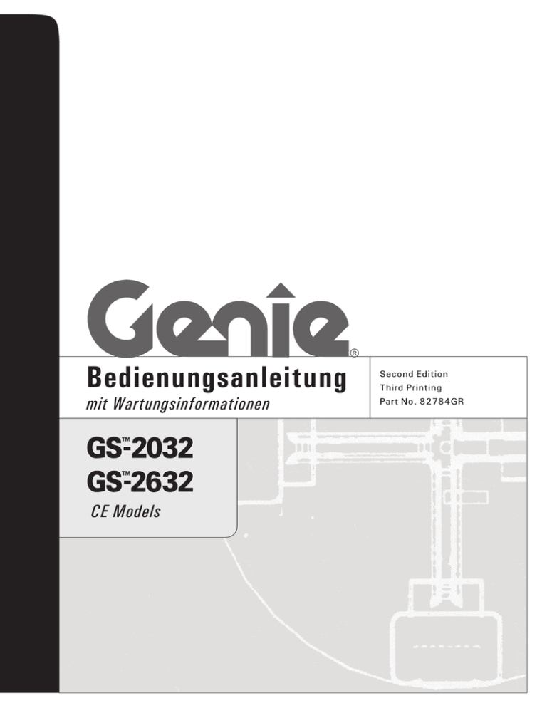 Bedienungsanleitung Second Edition Bedienungsanleitung Second Edition