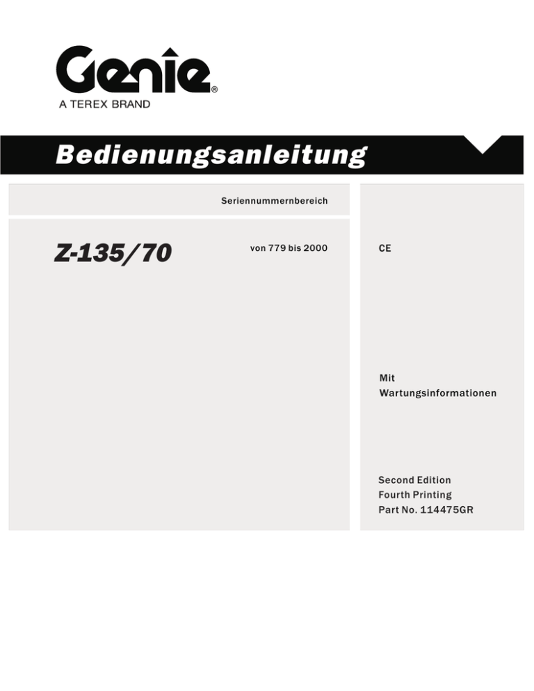 Bedienungsanleitung Bedienungsanleitung