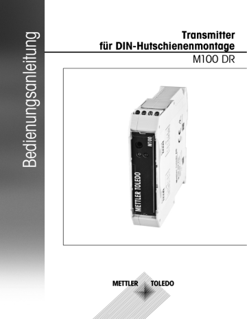 Transmitter für DIN-Hutschienenmontage M100 DR | Manualzz