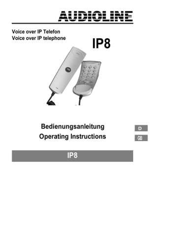 Bedienungsanleitung Operating Instructions Bedienungsanleitung Operating Instructions