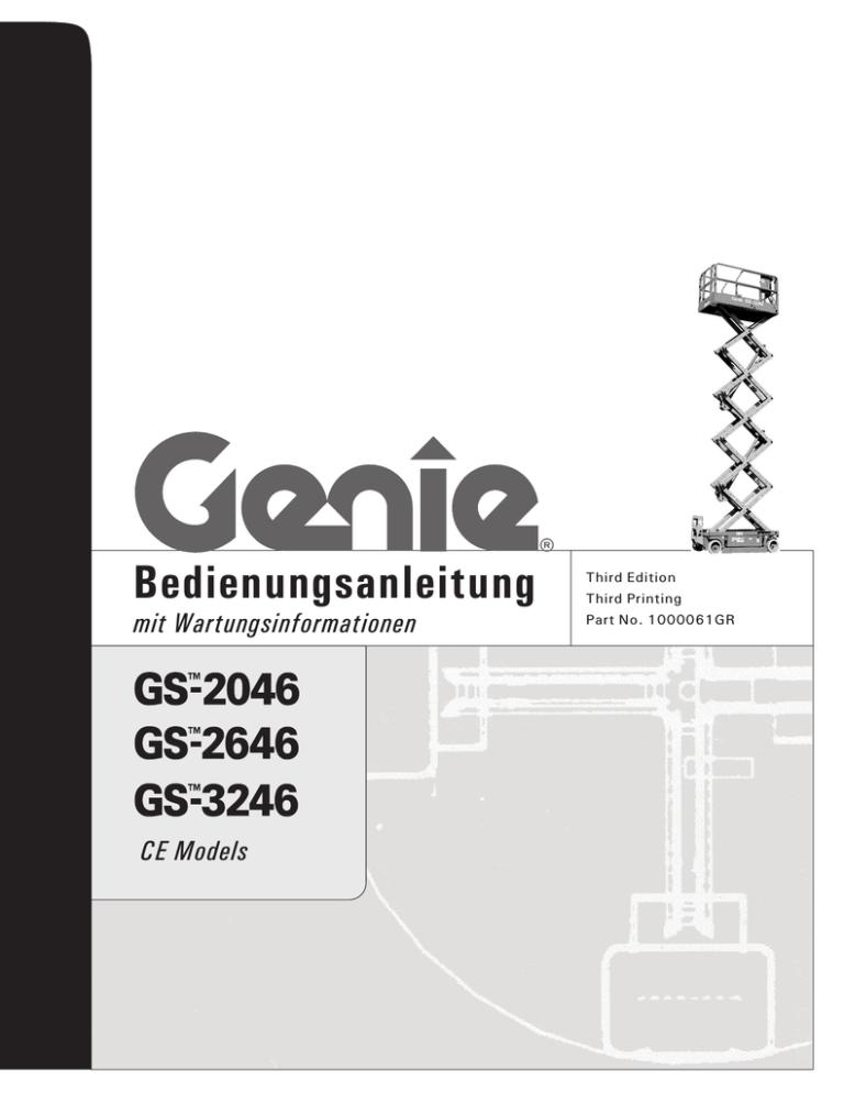 Bedienungsanleitung Third Edition Bedienungsanleitung Third Edition