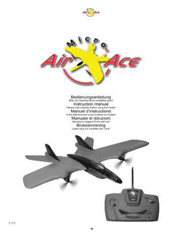 ACME Micro Air-Ace Instruction manual | Manualzz