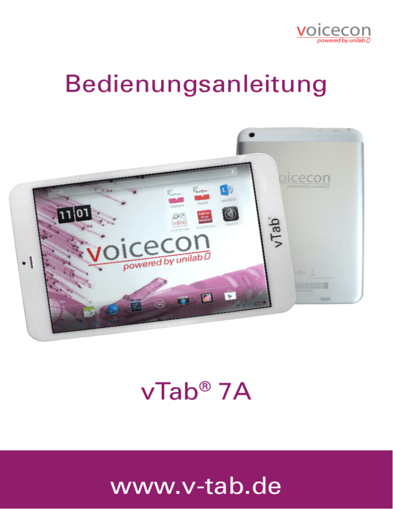 vTab7A Bedienungsaltg vTab7A Bedienungsaltg