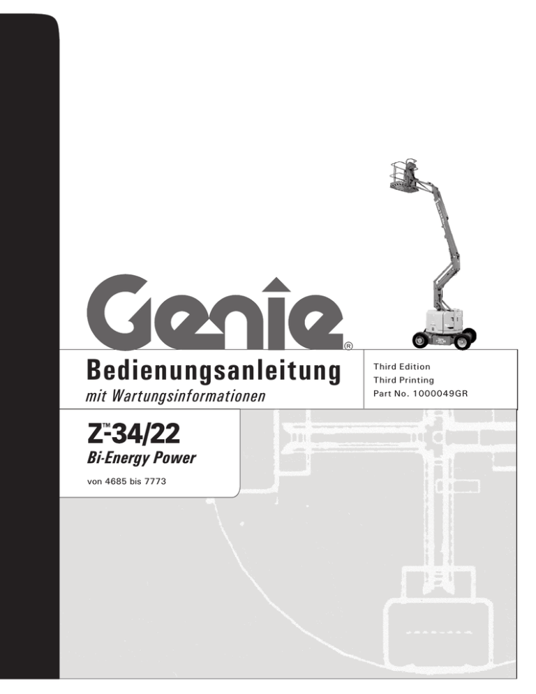 Bedienungsanleitung Bedienungsanleitung