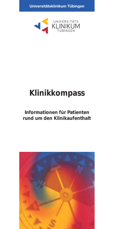Link Klinikkompass - Universitätsklinikum Tübingen Link Klinikkompass - Universitätsklinikum Tübingen