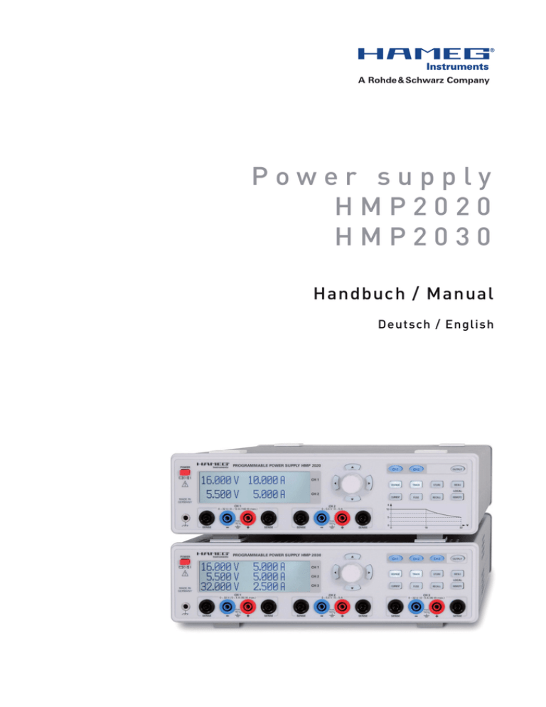 HMP2030 Manual DE_EN.indd HMP2030 Manual DE_EN.indd