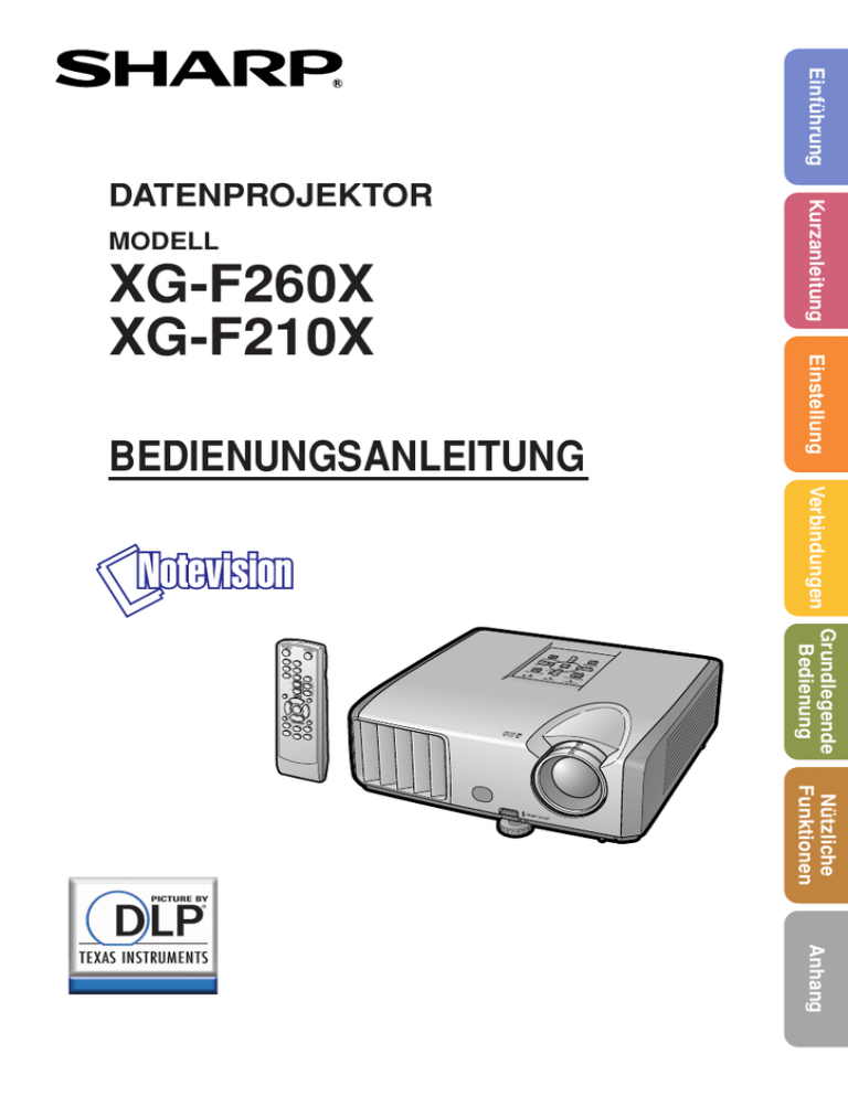Bedienungsanleitungen Bedienungsanleitungen