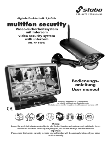 stabo multifon security Bedienungsanleitung | Manualzz stabo multifon security Bedienungsanleitung | Manualzz