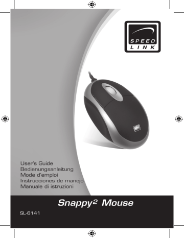SPEEDLINK SL-6141 Operating instructions | Manualzz SPEEDLINK SL-6141 Operating instructions | Manualzz