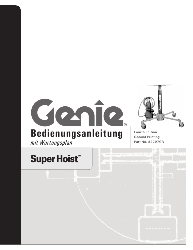 Bedienungsanleitung Fourth Edition Bedienungsanleitung Fourth Edition