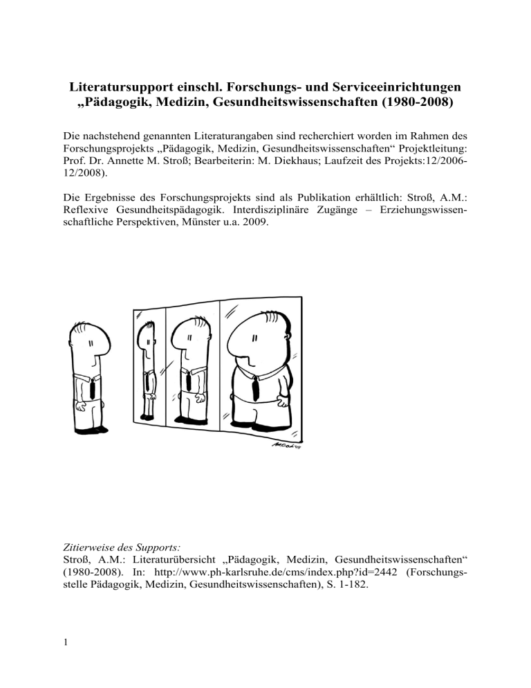 und Serviceeinrichtungen - Pädagogische Hochschule Karlsruhe und Serviceeinrichtungen - Pädagogische Hochschule Karlsruhe