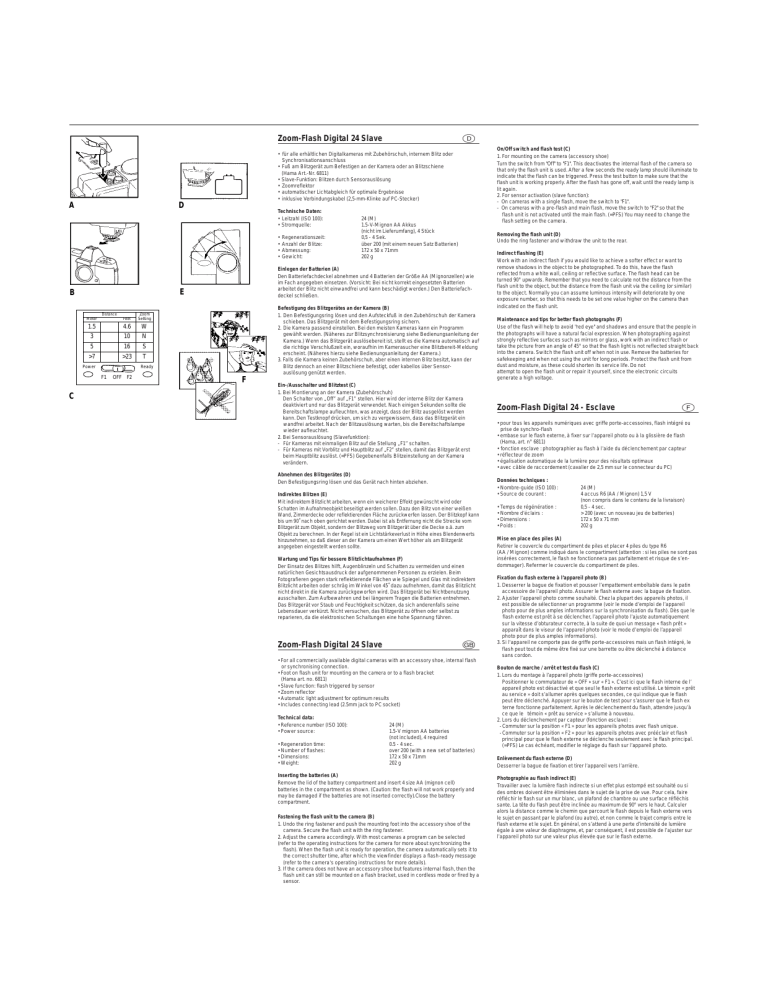 Hama 00060181 Owner's manual Hama 00060181 Owner's manual