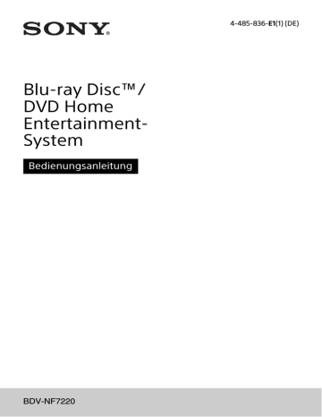 Sony BDV-NF7220 Bedienungsanleitung | Manualzz Sony BDV-NF7220 Bedienungsanleitung | Manualzz