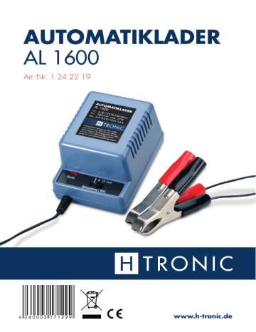 AUTOMATIKLADER AL 1600 AUTOMATIKLADER AL 1600