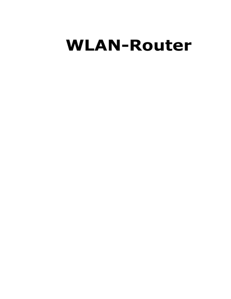 WLAN-Router WLAN-Router